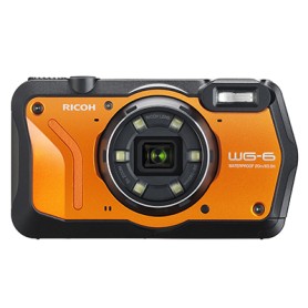 Ricoh WG-6 1/2.3" Fotocamera compatta 20 MP CMOS 3840 x 2160 Pixel Nero, Arancione (26649759208)