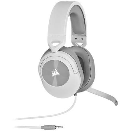 Corsair HS55 STEREO Auricolare Cablato A Padiglione Giocare Bianco (CA-9011261-EU)