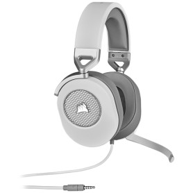 Corsair HS65 SURROUND Auricolare Cablato Portatile Giocare Bianco (CA-9011271-EU)