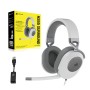 Corsair HS65 SURROUND Auricolare Cablato Portatile Giocare Bianco (CA-9011271-EU)