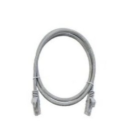 PATCH CORD CAT.6 UTP SNAGLESS PVC GREY 0.5 mt. (UTP6CPCGY0.5)
