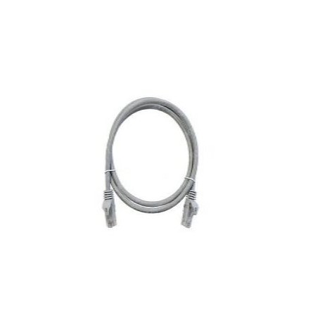 PATCH CORD CAT.6 UTP SNAGLESS PVC GREY 0.5 mt. (UTP6CPCGY0.5)