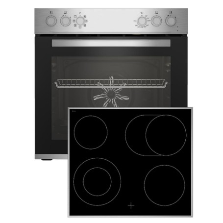 Beko BBUE12020X set di elettrodomestici da cucina Ceramica Forno elettrico (BBUE12020X)