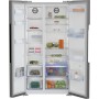 Beko GN163241XBN frigorifero side-by-side Libera installazione 576 L E Argento (GN163241XBN)