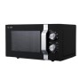Sharp R-204BA Superficie piana Solo microonde 20 L 800 W Nero, Argento (R204BA)