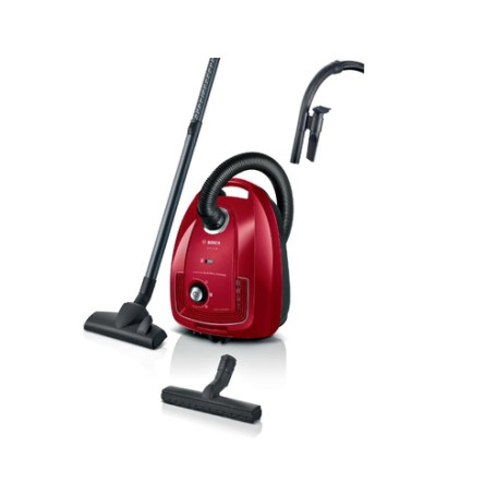 Bosch Serie 4 BGD38RD1H aspirapolvere a traino 4 L Aspiratore a cilindro Secco 600 W Sacchetto per la polvere (BGD38RD1H)