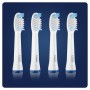 Braun Pulsonic Clean 4 pz Bianco (4210201299813)