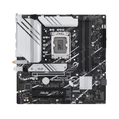 ASUS PRIME B760M-A WIFI D4 Intel B760 LGA 1700 micro ATX (90MB1CX0-M0EAY0) (90MB1CX0-M1EAY0)
