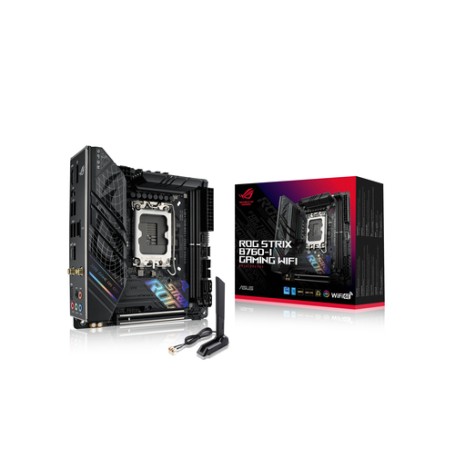 ASUS ROG STRIX B760-I GAMING WIFI Intel B760 LGA 1700 mini ITX (90MB1D90-M0EAY0) (90MB1D90-M1EAY0)