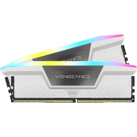 Corsair Vengeance 32GB (2K) DDR5 5200MHz RGB W memoria 2 x 16 GB (CMH32GX5M2B5200C40W)