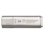 Kingston Technology IronKey Locker+ 50 unità flash USB 64 GB USB tipo A 3.2 Gen 1 (3.1 Gen 1) Argento (IKLP50/64GB)