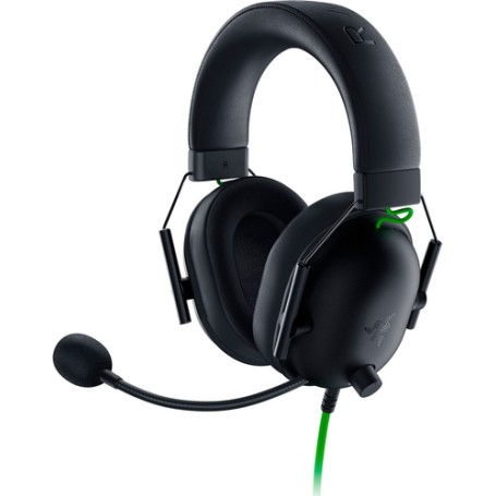 Razer Blackshark V2 X Auricolare Cablato A Padiglione Giocare Nero, Verde (RZ04-04570100-R3M1)