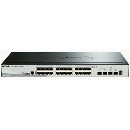 D-Link DGS-1510 Gestito L3 Gigabit Ethernet (10/100/1000) Nero (DGS-1510-28X/E)