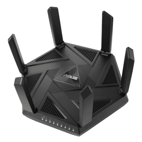 ASUS RT-AXE7800 router wireless Tri-band (2,4 GHz/5 GHz/6 GHz) Nero (90IG07B0-MU9B00)