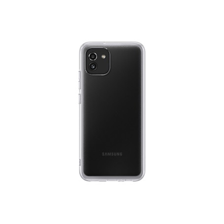 Samsung EF-QA036TTEGEU custodia per cellulare 16,5 cm (6.5") Cover Trasparente (EF-QA036TTEGEU)