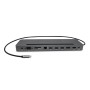 i-tec Metal USB-C Ergonomic 4K 3x Display Docking Station with Power Delivery 85 W + Universal Charger 112 W (C31FLATPRO112W)