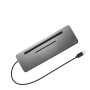 i-tec Metal USB-C Ergonomic 4K 3x Display Docking Station with Power Delivery 85 W + Universal Charger 112 W (C31FLATPRO112W)