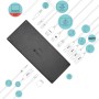 i-tec TB3TRIPLEDOCKPD replicatore di porte e docking station per notebook Cablato Nero (TB3TRIPLEDOCKPD)