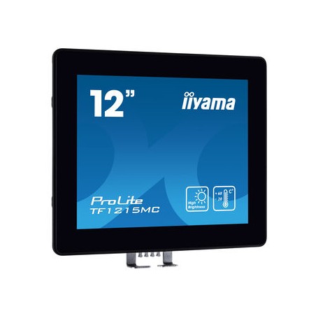 iiyama ProLite TF1215MC-B1 monitor touch screen 30,7 cm (12.1") 1024 x 768 Pixel Multi-touch Nero (TF1215MC-B1)