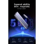 Ugreen 50985 hub di interfaccia USB 3.2 Gen 1 (3.1 Gen 1) Type-A 5000 Mbit/s Argento (70336)