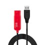 Lindy 42782 cavo USB 12 m USB 2.0 USB A Nero (42782)
