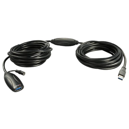Lindy 43099 cavo USB 15 m USB 3.2 Gen 1 (3.1 Gen 1) USB A Nero (43099)