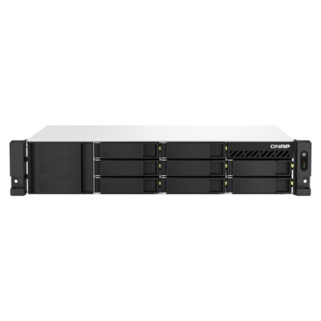 QNAP TS-873AEU-4G server NAS e di archiviazione Armadio (2U) Collegamento ethernet LAN Nero V1500B (TS-873AeU-4G)