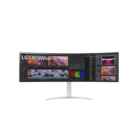 LG 49WQ95X-W Monitor PC 124,5 cm (49") 5120 x 1440 Pixel UltraWide Dual Quad HD Bianco (49WQ95X-W) (49WQ95X-W.AEU)