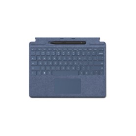 Microsoft Surface 8X6-00101 tastiera per dispositivo mobile Blu Microsoft Cover port QWERTZ Tedesco (8X6-00101)