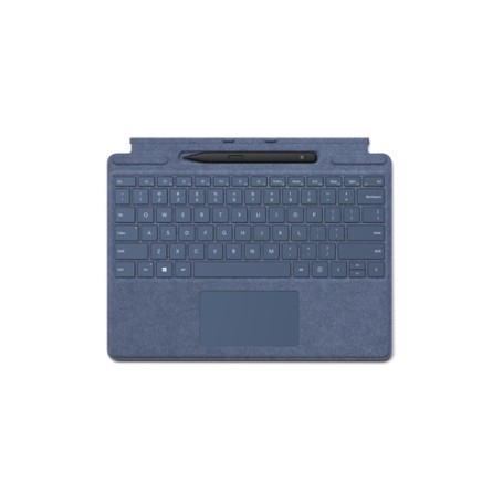 Microsoft Surface 8X6-00101 tastiera per dispositivo mobile Blu Microsoft Cover port QWERTZ Tedesco (8X6-00101)