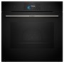 Bosch HSG7584B1 Serie 8 Smarter Forno a vapore da incasso, 60 x 60 cm, serbatoio dell'acqua da 1 l, anello di comando digitale