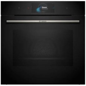 Bosch HSG7584B1 Serie 8 Smarter Forno a vapore da incasso, 60 x 60 cm, serbatoio dell'acqua da 1 l, anello di comando digitale