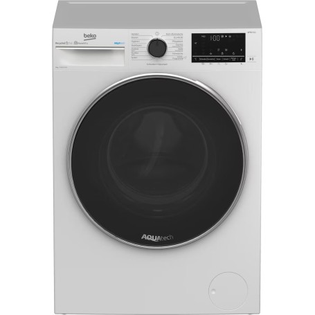 Lavatrice Beko B5WFU58418W a carica frontale da 8 kg, 1400 giri/min, larghezza 60 cm, AquaTech, SteamCure