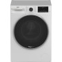 Lavatrice Beko B5WFU58418W a carica frontale da 8 kg, 1400 giri/min, larghezza 60 cm, AquaTech, SteamCure