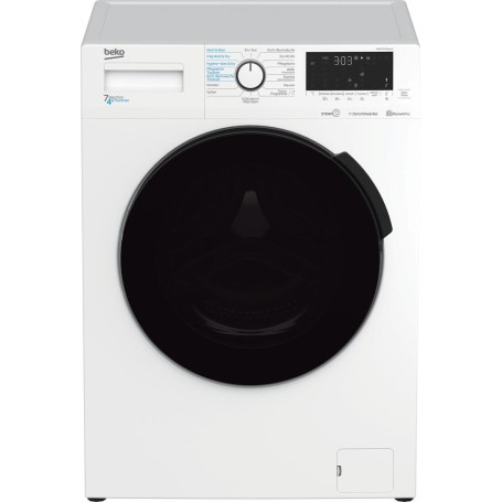 Lavasciuga Beko WDW75141 Steam1 7kg/4kg lavatrice asciugatrice, 60cm di larghezza, 1400rpm, blocco bambini