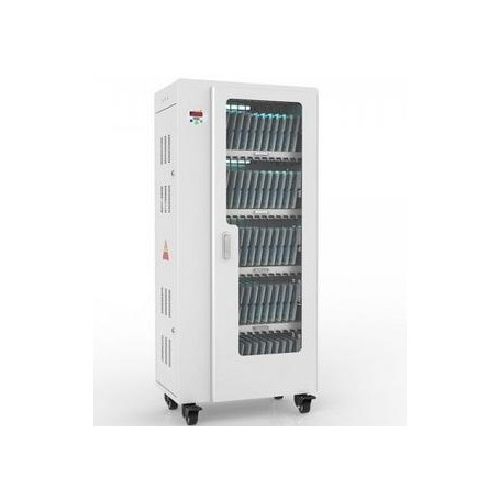 Alcasa PCT01-A65G portable device management cart& cabinet Carrello per la gestione dei dispositivi portatili Bianco