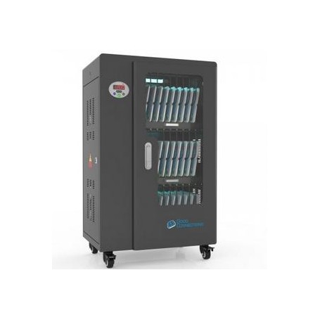 Alcasa PCT01-A30S portable device management cart& cabinet Carrello per la gestione dei dispositivi portatili Nero