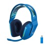Logitech G G733 Wireless Headset Cuffia Padiglione auricolare Blu (981-000943)