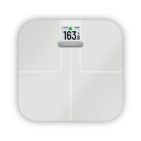 Garmin Index S2 Rettangolo Bianco Bilancia pesapersone elettronica (010-02294-13)