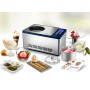 Unold 48818 macchina per gelato Gelatiera compressore 1,5 L 150 W Blu, Acciaio inossidabile