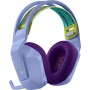 Logitech G G733 Wireless Headset Cuffia Padiglione auricolare Lillà (981-000890)