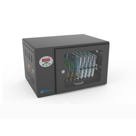 Alcasa PCT01-B10S portable device management cart& cabinet Armadio per la gestione dei dispositivi portatili Nero