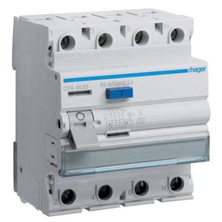 Hager CFA463D interruttore automatico 4