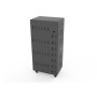 Alcasa ANTARES T40 Carrello per la gestione dei dispositivi portatili Nero (PCT01-A40S)