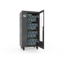 Alcasa ANTARES T40S Carrello per la gestione dei dispositivi portatili Nero (PCT01-B40S)