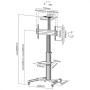 ROLINE 17.03.1260 Supporto TV a parete 177,8 cm (70")
