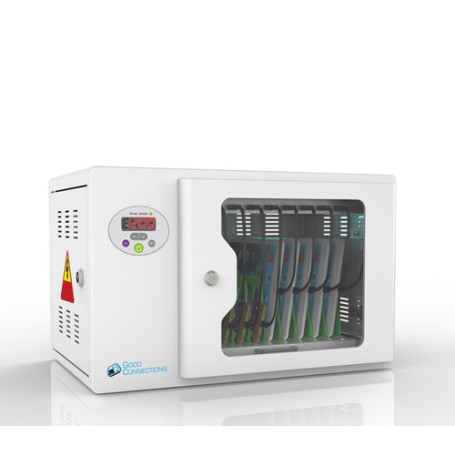 Alcasa PCT01-A10G Caricabatterie per dispositivi mobili Grigio Interno
