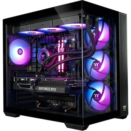 Thermaltake FTW RTX 5070 Ti Nero, PC da gioco (nero/trasparente, Windows 11 Home 64 bit) (PC-000087-DE)