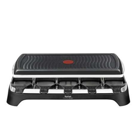 Tefal Gourmet 10 Inox&Design 10 persona(e) 1350 W Nero, Acciaio inossidabile (RE4588)