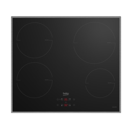 Beko HII64400MTX Nero Da incasso 60 cm Piano cottura a induzione 4 Fornello(i) (7757189220)